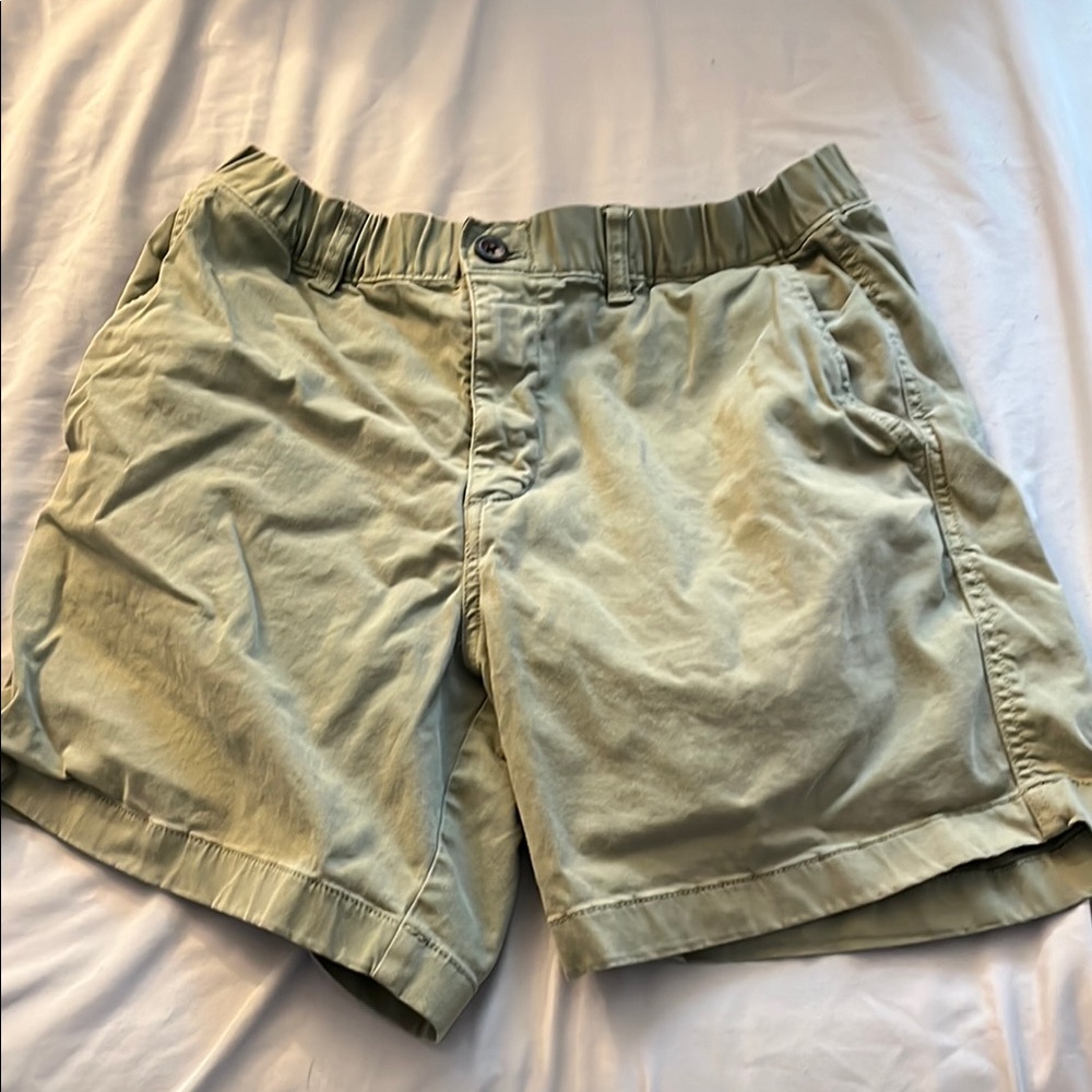 Men's Bear Bottom Green Shorts Large 7” Inseam